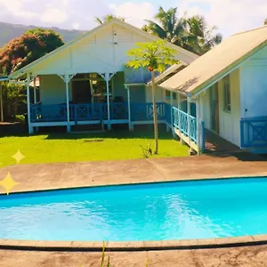 Tevihouse 2 Bedrooms House Or-and Bungalow With Pool Hébergement de vacances